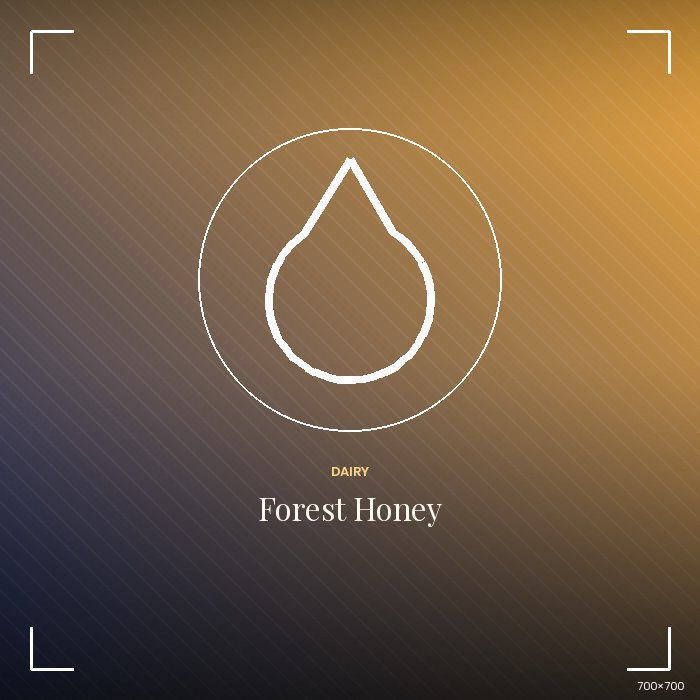 Raw Forest Honey