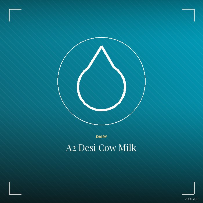A2 Desi Cow Milk (1L)